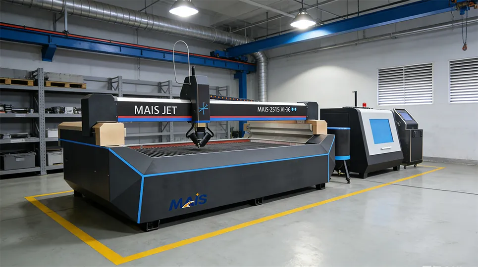 ab 5 axis waterjet cutting machine(mais 2515 ab 5g )